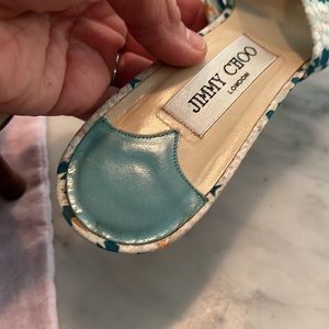 Jimmy Choo kitten heels. 38